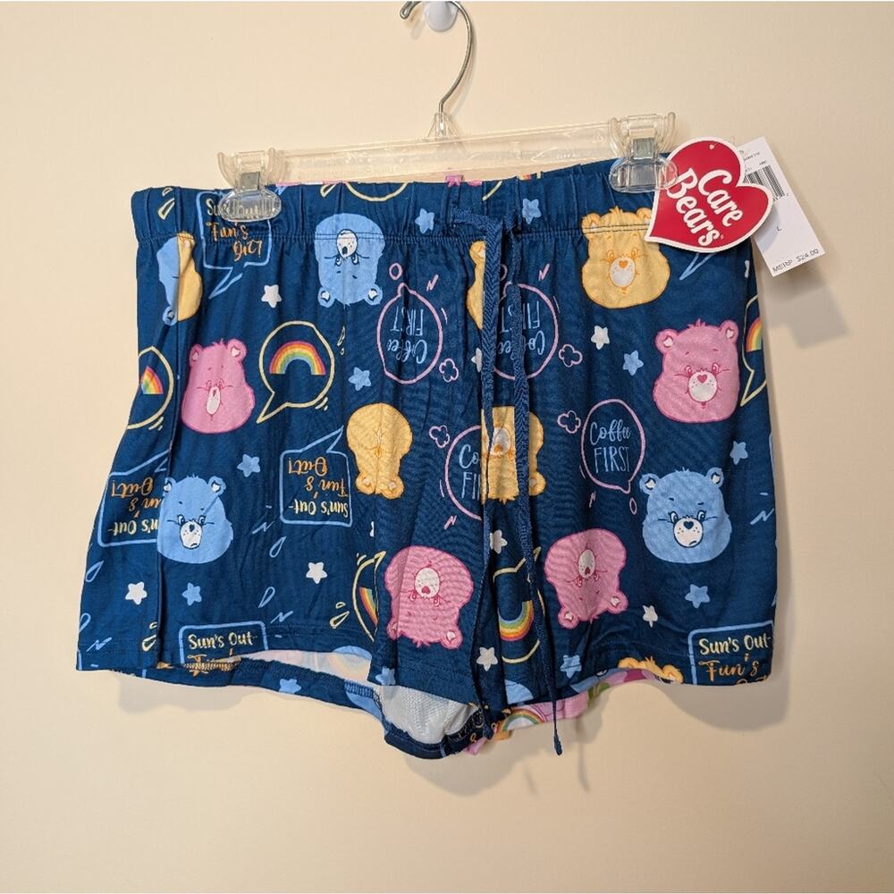 Care Bears Sleep Shorts (2 Pack) Size Large